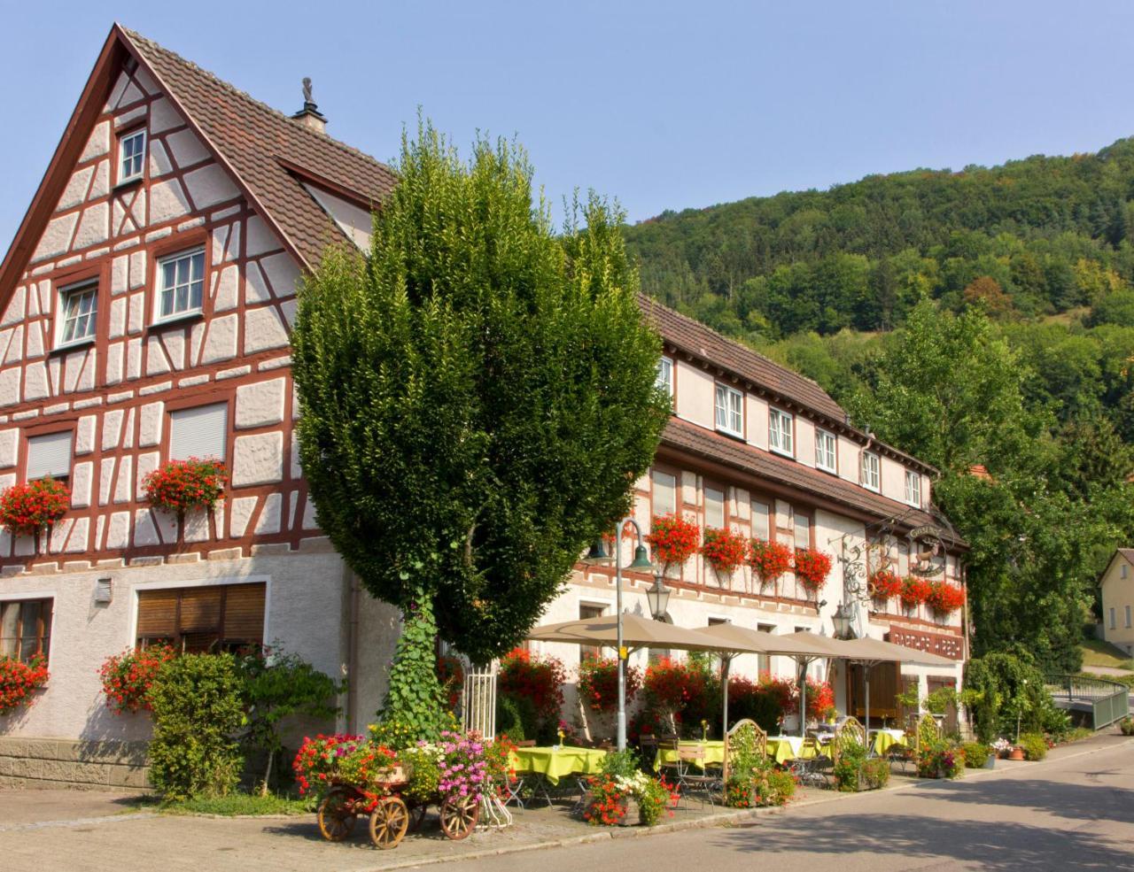 Gasthof Restaurant Hirsch Bad Ditzenbach Buitenkant foto